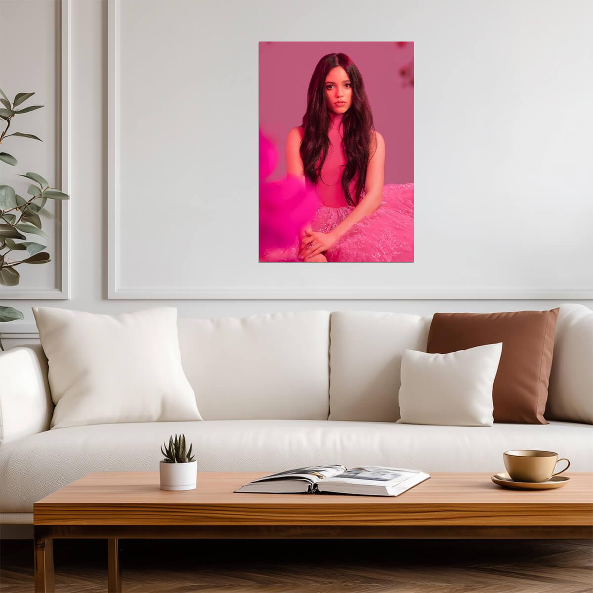 Jenna Ortega | Artistic Portrait | Wall Art Poster - Celebrities Poster