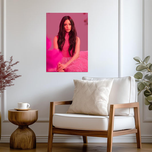 Jenna Ortega | Artistic Portrait | Wall Art Poster - Celebrities Poster