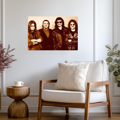 Black Sabbath | Classic Rock Print | Band Member Poster - Music Poster