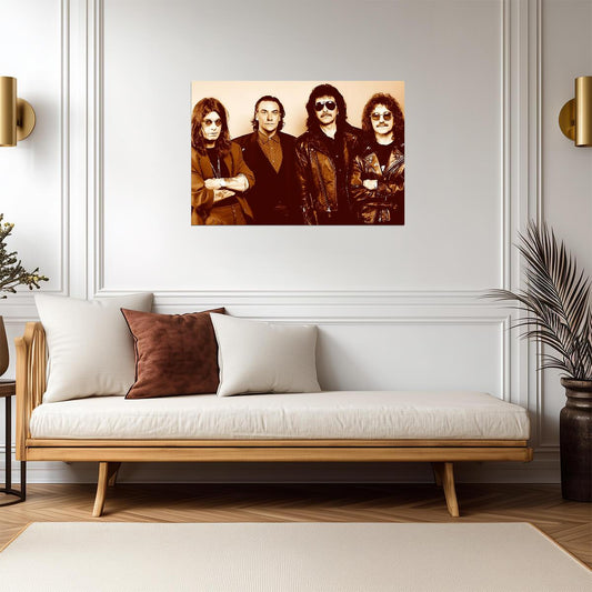 Black Sabbath | Classic Rock Print | Band Member Poster - Music Poster