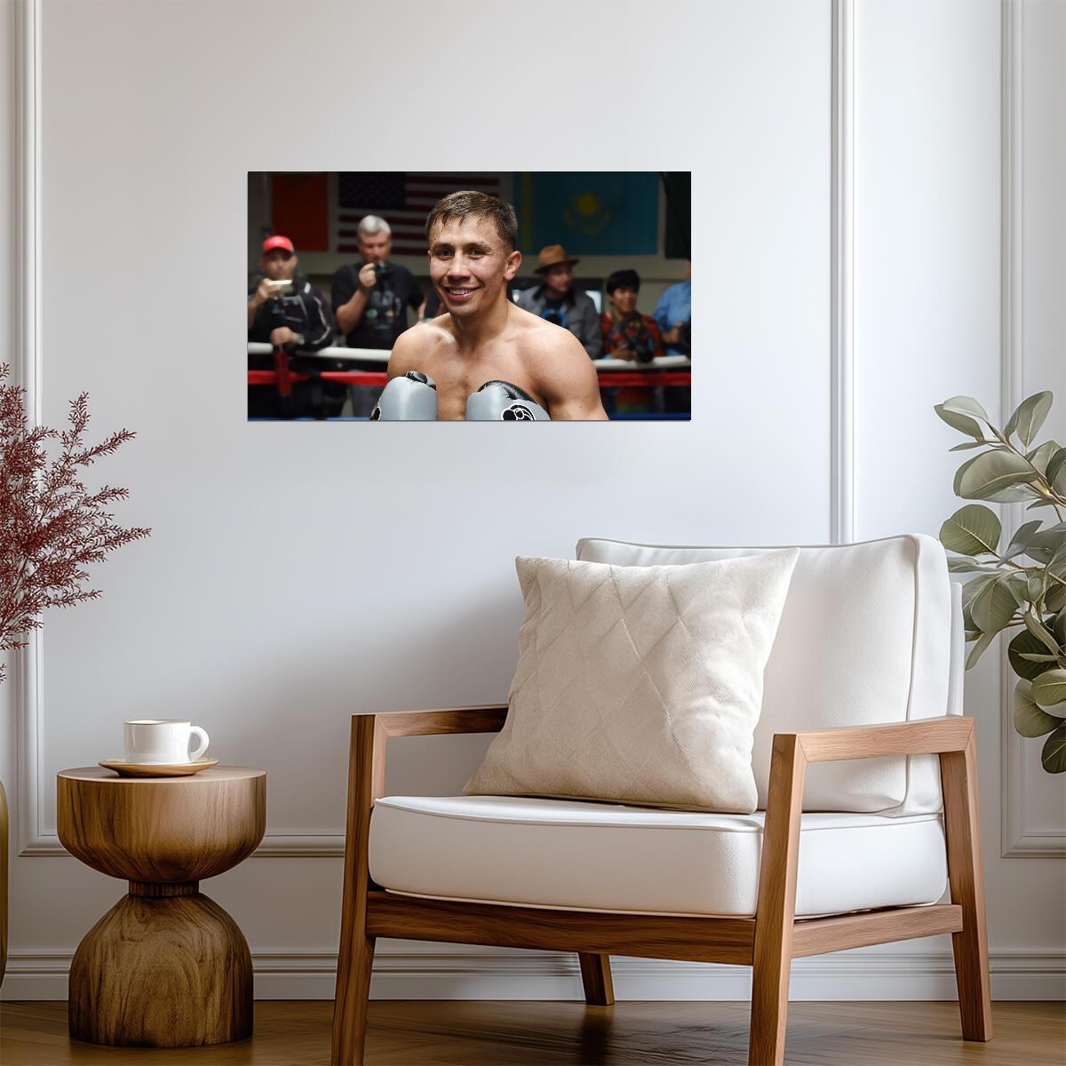 Gennady GGG Golovkin | Boxing Legend Poster | World Champion Wall Art - Sports Poster