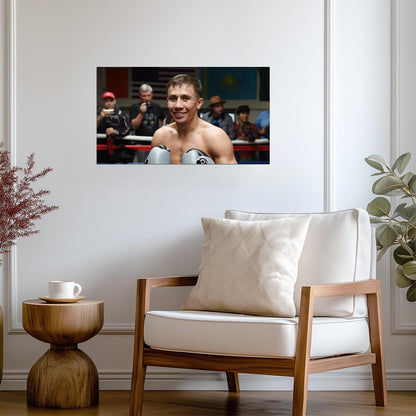 Gennady GGG Golovkin | Boxing Legend Poster | World Champion Wall Art - Sports Poster