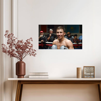 Gennady GGG Golovkin | Boxing Legend Poster | World Champion Wall Art - Sports Poster