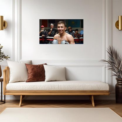 Gennady GGG Golovkin | Boxing Legend Poster | World Champion Wall Art - Sports Poster