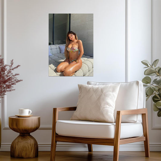 Kylie Jenner Wall Art | Hot Model Poster - Celebrities Poster
