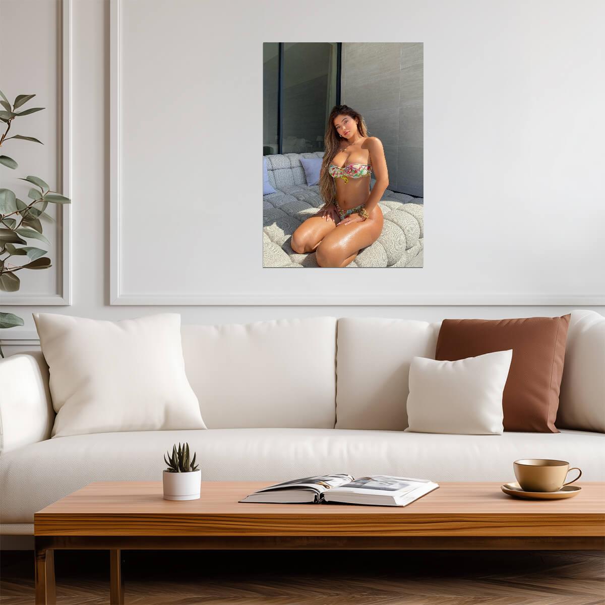 Kylie Jenner Wall Art | Hot Model Poster - Celebrities Poster