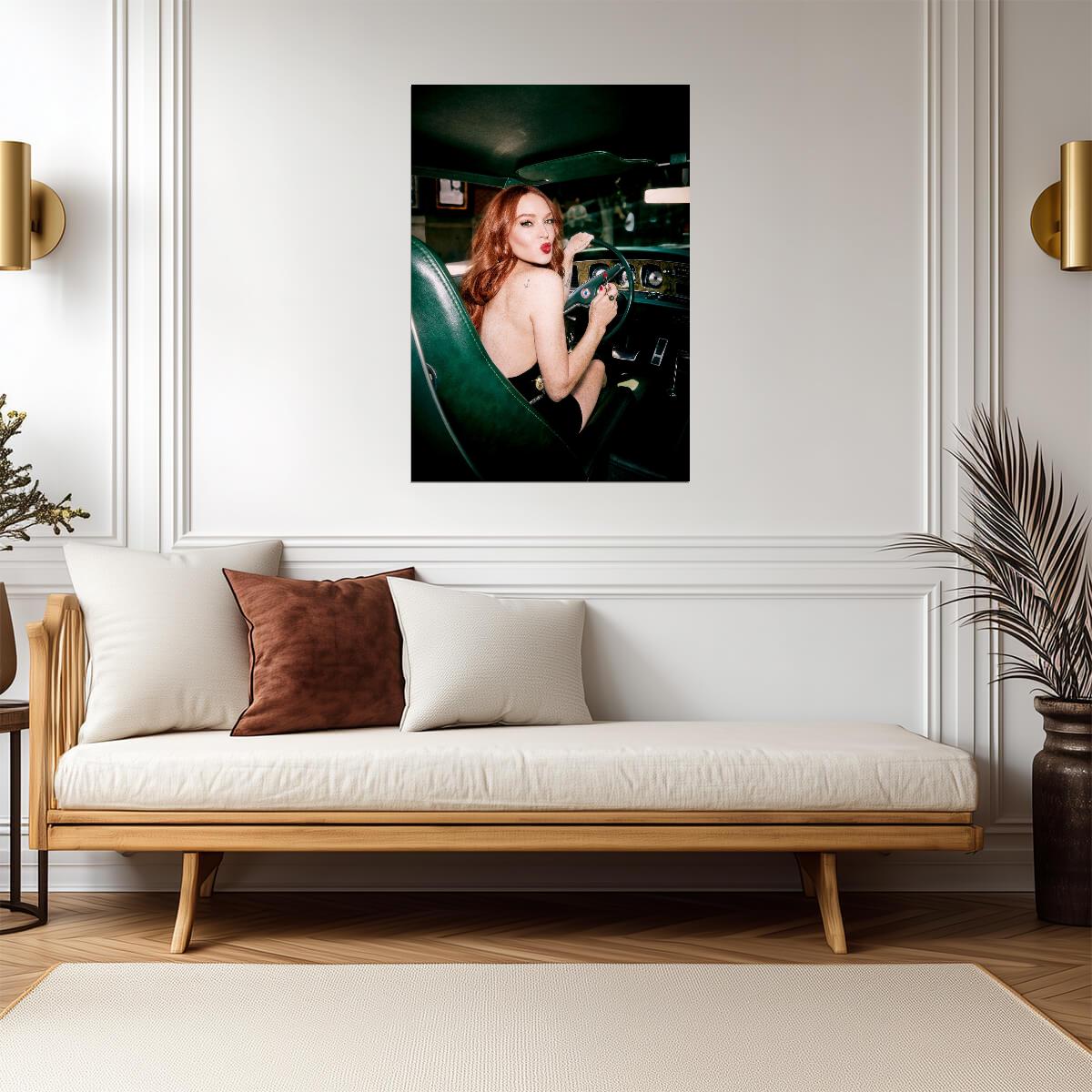 Lindsay Lohan Print | Actress Poster - Celebrities Poster