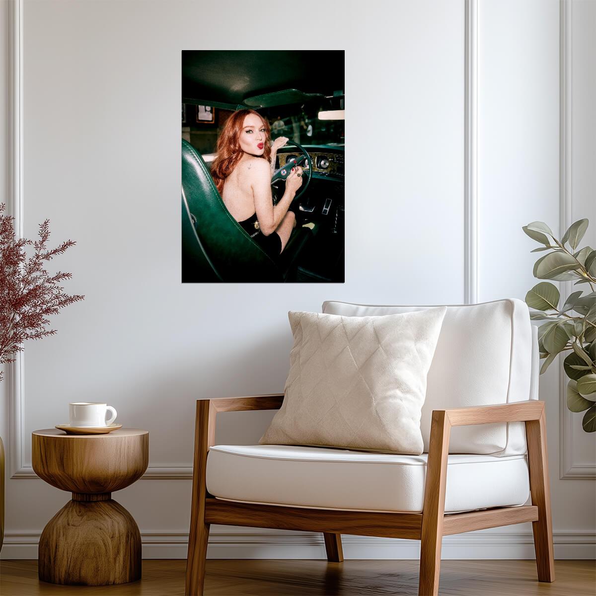 Lindsay Lohan Print | Actress Poster - Celebrities Poster