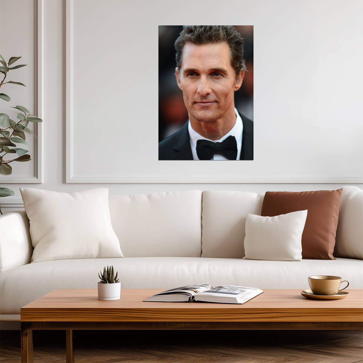 Matthew McConaughey Poster | Wall Art Print - Celebrities Poster