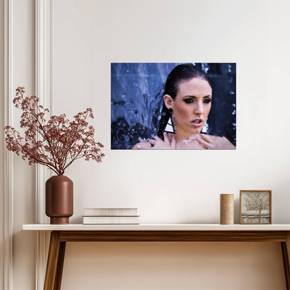 Angela White | Celebrity Portrait | Modern Wall Poster - Celebrities Poster