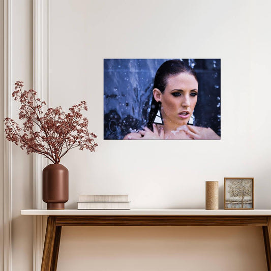 Angela White | Celebrity Portrait | Modern Wall Poster - Celebrities Poster