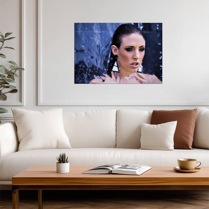 Angela White | Celebrity Portrait | Modern Wall Poster - Celebrities Poster