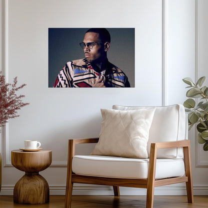 Chris Brown | R&B Superstar | Music Legend Poster - Music Poster