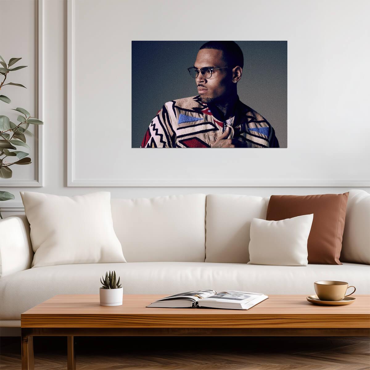 Chris Brown | R&B Superstar | Music Legend Poster - Music Poster