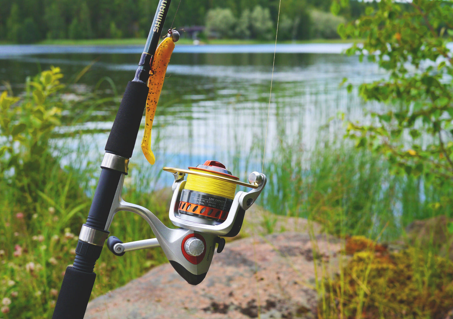 Fishing Reel Close Up | Lake Fishing Poster | Hobby Photography Print - Photography Poster