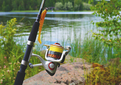 Fishing Reel Close Up | Lake Fishing Poster | Hobby Photography Print - Photography Poster