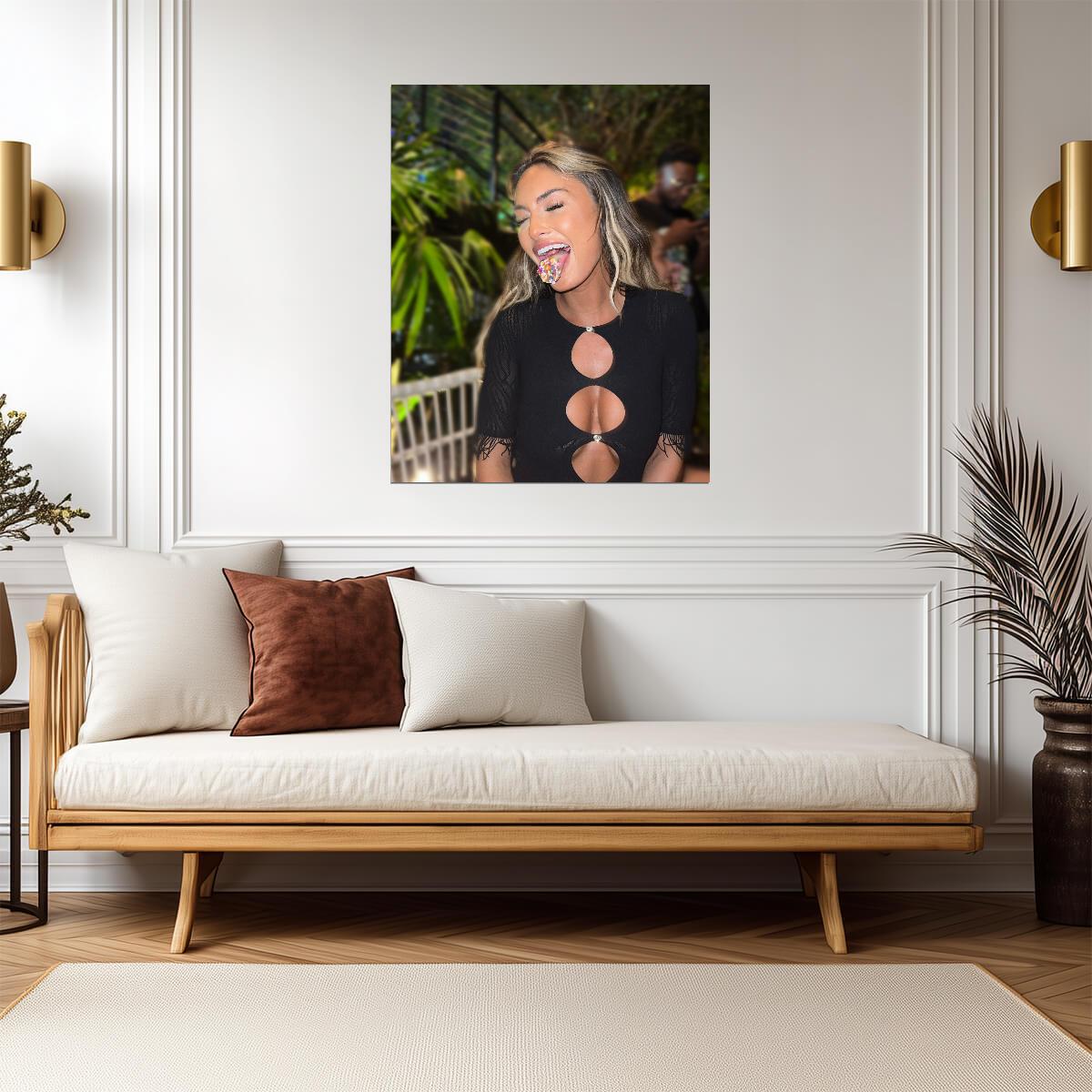 Julia Rose Poster | Sexy Model Art Print - Celebrities Poster