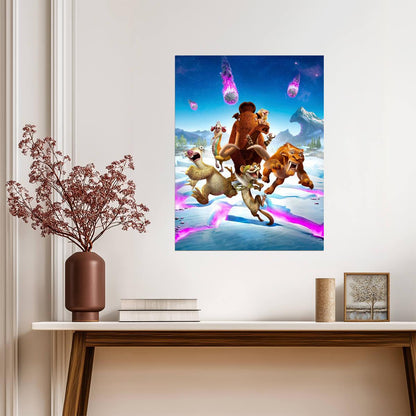 Ice Age | Vibrant Animation | Kids Wall Poster - Movies & TV Poster