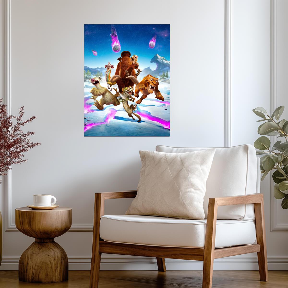 Ice Age | Vibrant Animation | Kids Wall Poster - Movies & TV Poster