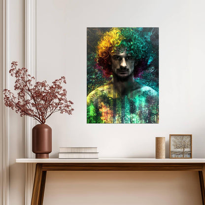 Sean Suga O'Malley UFC Champion | MMA Poster | Colorful Artistic Portrait - Sports Poster