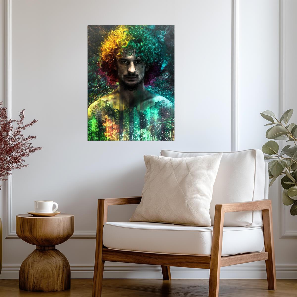 Sean Suga O'Malley UFC Champion | MMA Poster | Colorful Artistic Portrait - Sports Poster