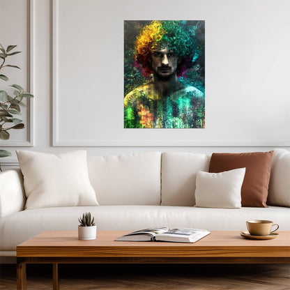 Sean Suga O'Malley UFC Champion | MMA Poster | Colorful Artistic Portrait - Sports Poster