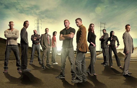 Prison Break Cast | Michael Scofield & Lincoln Burrows | TV Show Poster - Movies & TV Poster