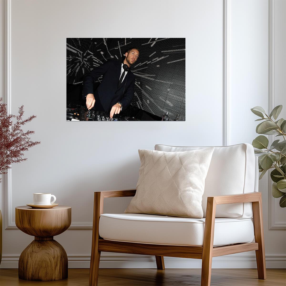 Calvin Harris Live | Music Festival Art | DJ Poster - Music Poster