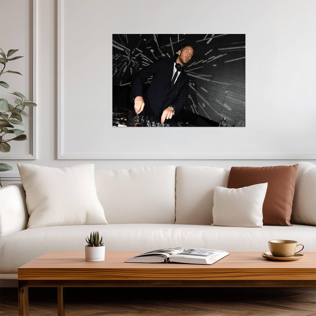 Calvin Harris Live | Music Festival Art | DJ Poster - Music Poster
