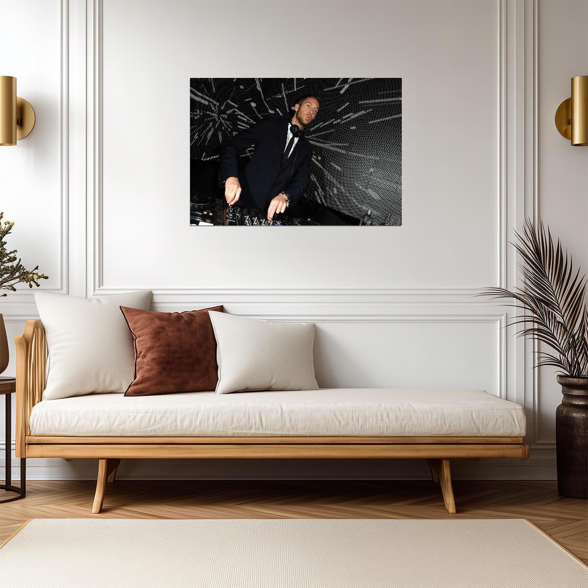 Calvin Harris Live | Music Festival Art | DJ Poster - Music Poster