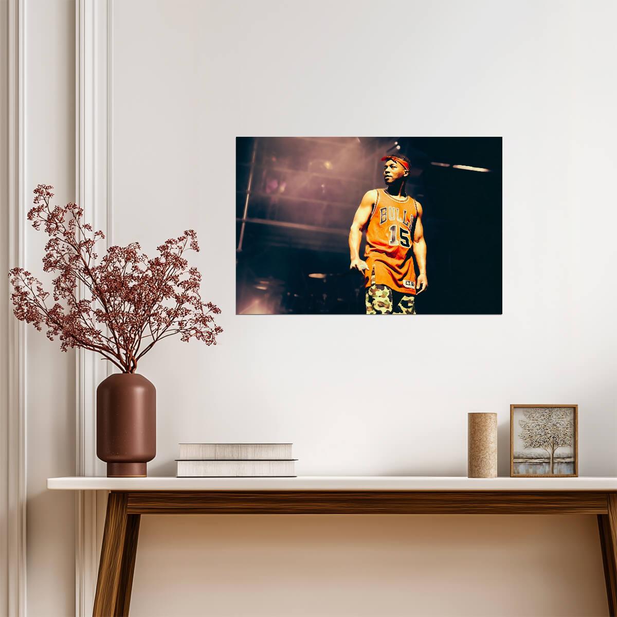 Lupe Fiasco Poster | Live Concert Rap Print - Music Poster