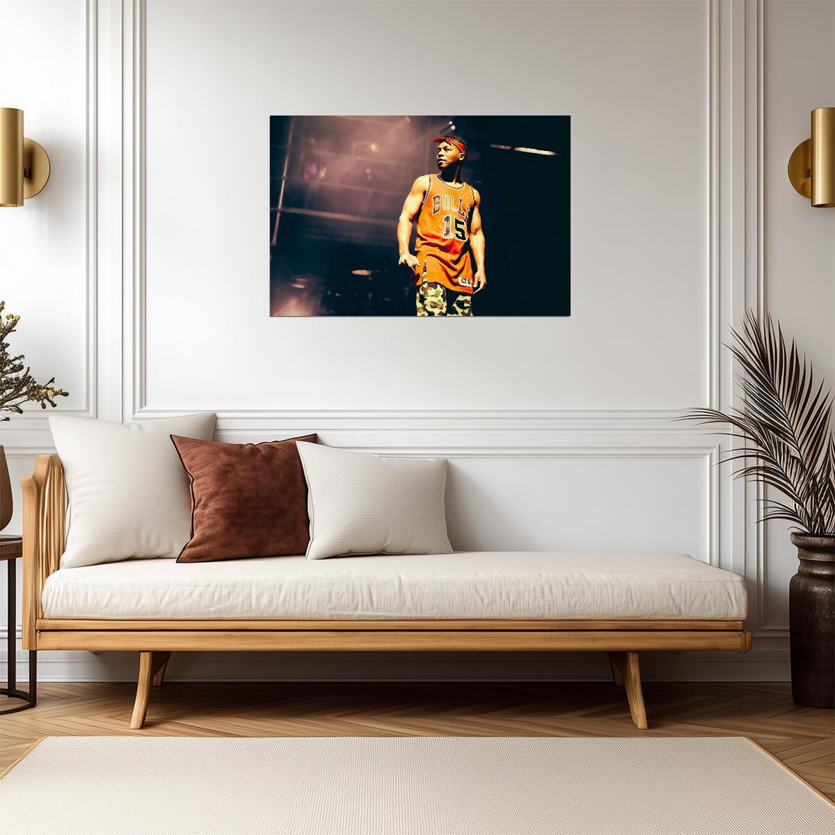 Lupe Fiasco Poster | Live Concert Rap Print - Music Poster