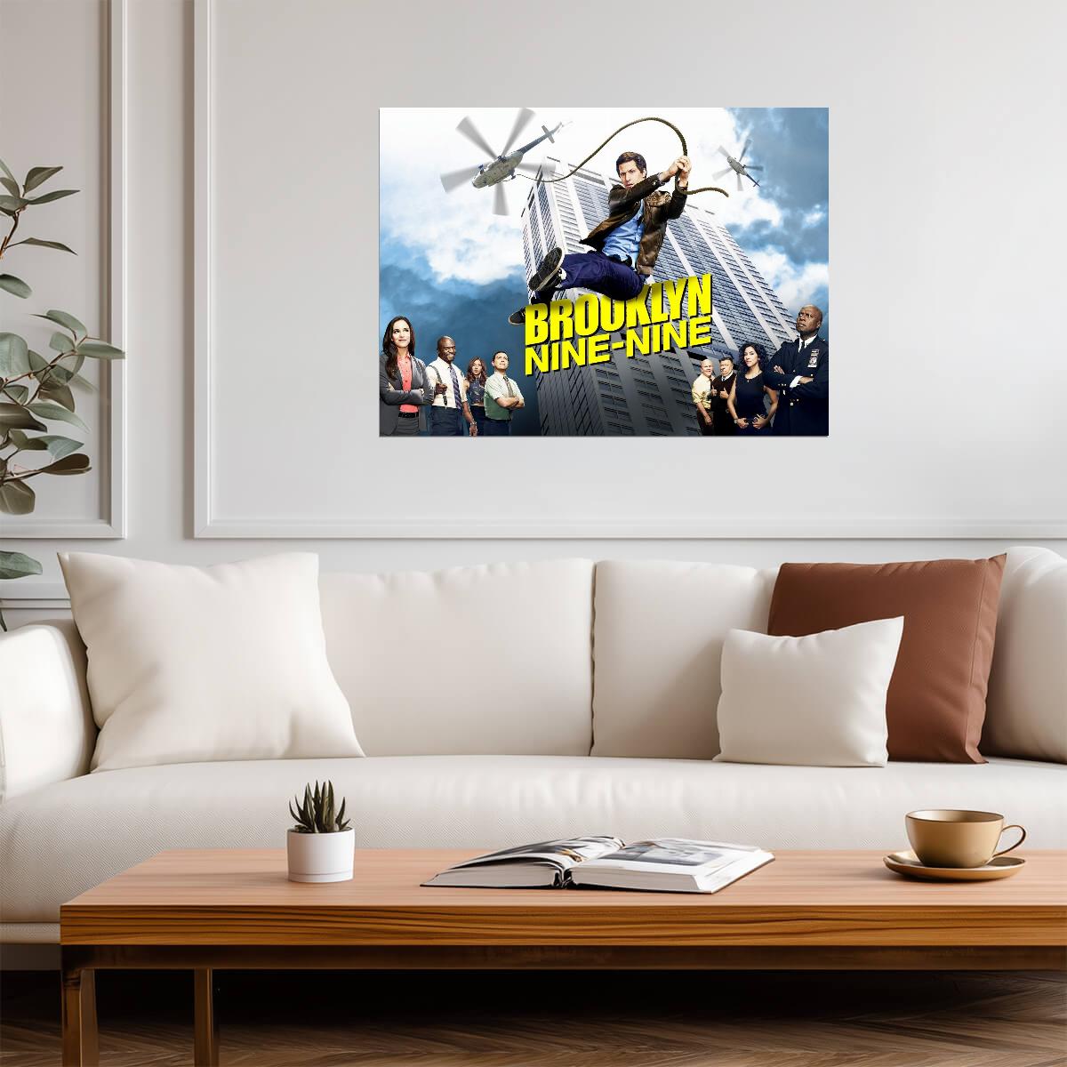 Brooklyn Nine-Nine | Police Comedy Art | TV Show Poster - Movies & TV Poster