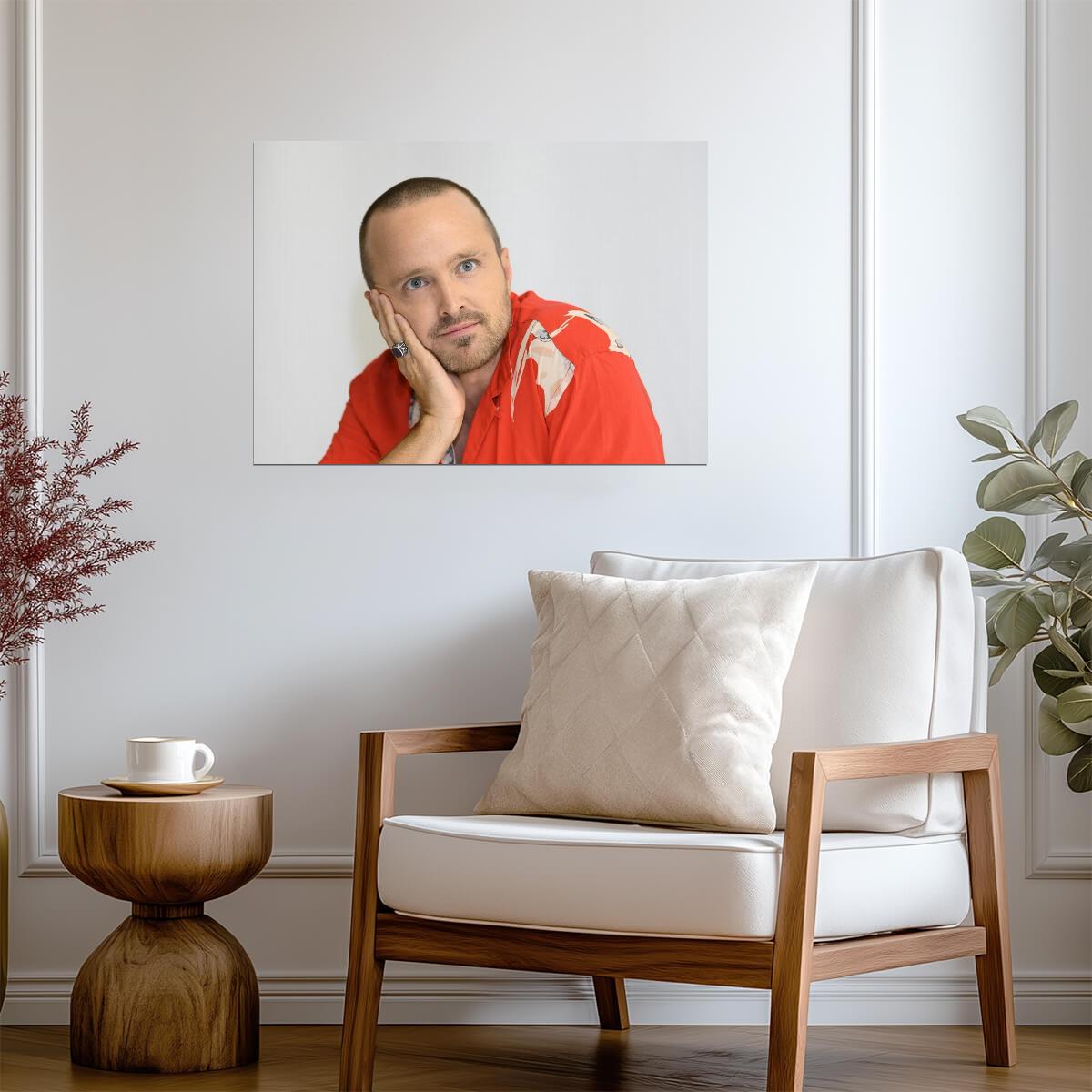 Aaron Paul Photoshoot | TV Star Poster | Celebrity Actor Print - Celebrities Poster