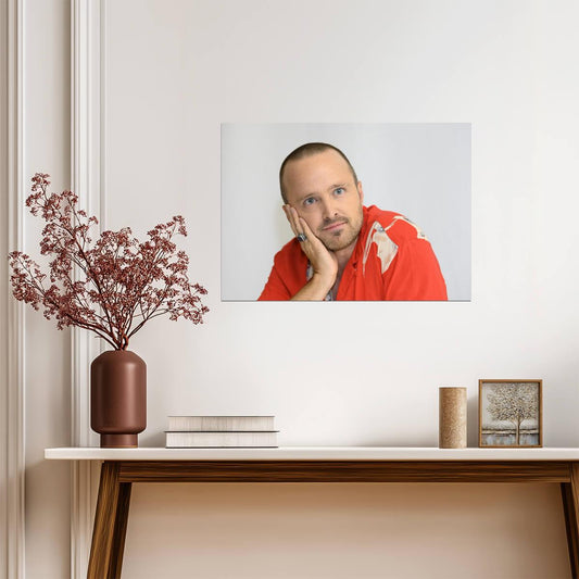 Aaron Paul Photoshoot | TV Star Poster | Celebrity Actor Print - Celebrities Poster