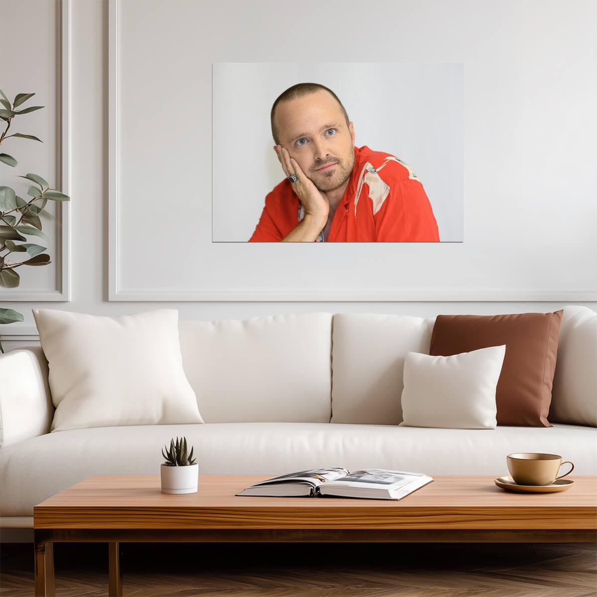 Aaron Paul Photoshoot | TV Star Poster | Celebrity Actor Print - Celebrities Poster