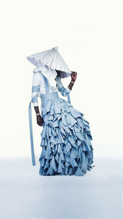 Young Thug Jeffery Album Cover | Blue Dress Outfit | Hip Hop Music Poster - Music Poster