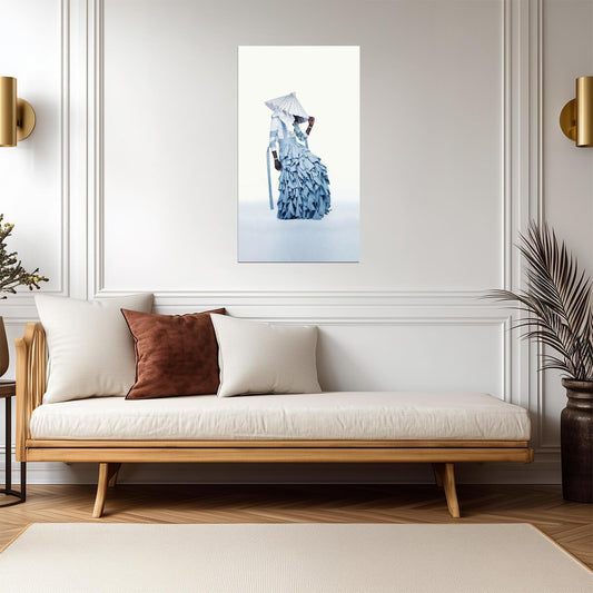 Young Thug Jeffery Album Cover | Blue Dress Outfit | Hip Hop Music Poster - Music Poster