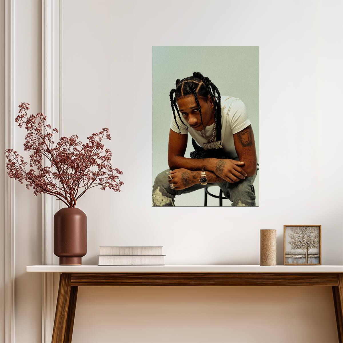 Digga D | Warm Tone Print | Musician Poster - Music Poster