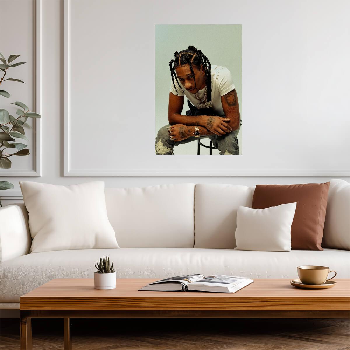 Digga D | Warm Tone Print | Musician Poster - Music Poster