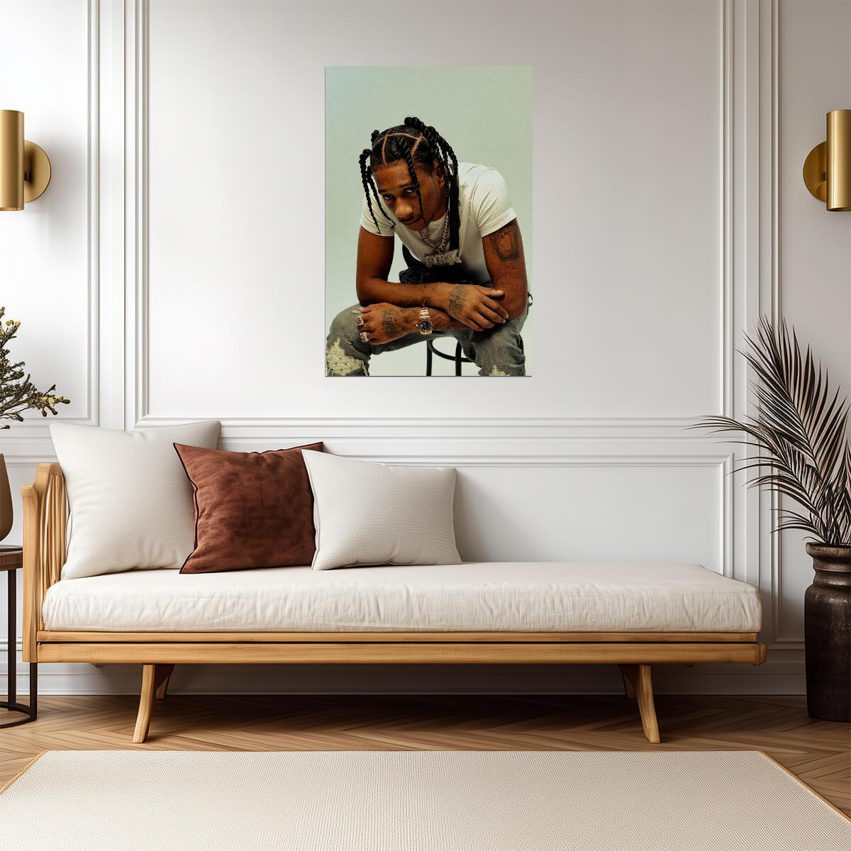 Digga D | Warm Tone Print | Musician Poster - Music Poster