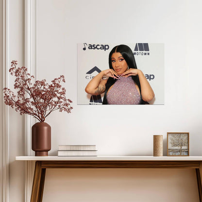 Cardi B | Music Icon Print | Fan Room Poster - Music Poster