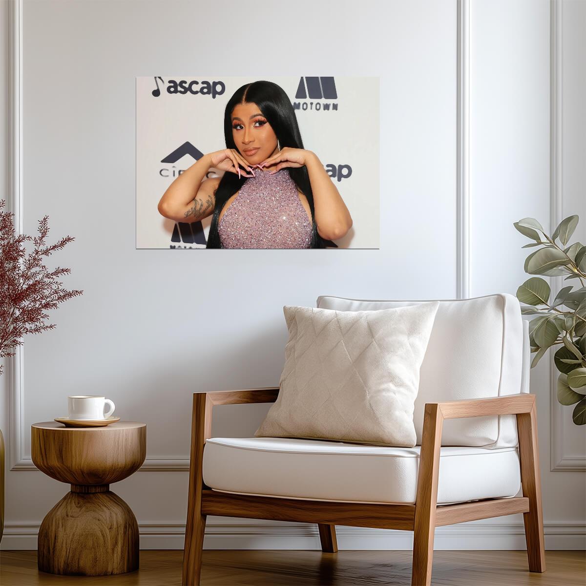 Cardi B | Music Icon Print | Fan Room Poster - Music Poster