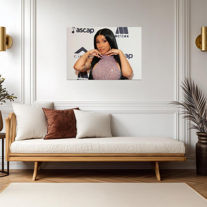 Cardi B | Music Icon Print | Fan Room Poster - Music Poster