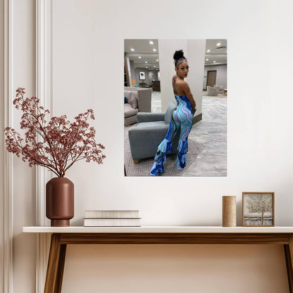Coi Leray | Celebrity Rapper Photo | Sexy Hip Hop Star Poster - Music Poster