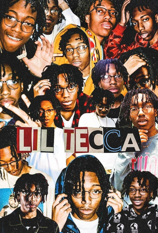 Lil Tecca Poster | Graphic Art Rap Print - Music Poster
