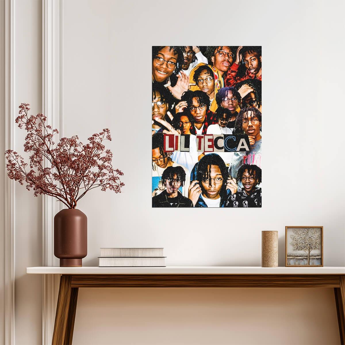 Lil Tecca Poster | Graphic Art Rap Print - Music Poster