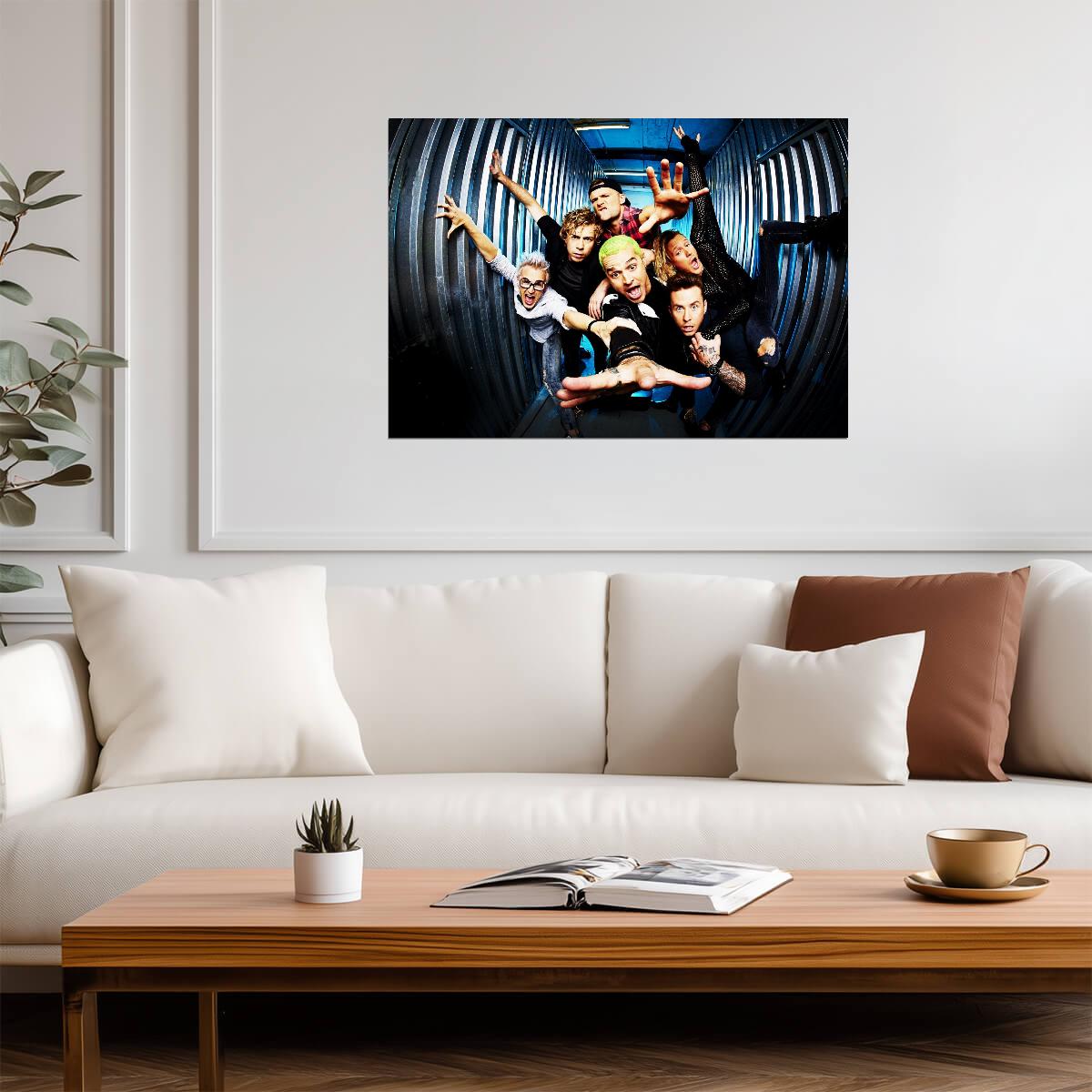 McBusted Wall Art | British Pop Punk Poster - Music Poster