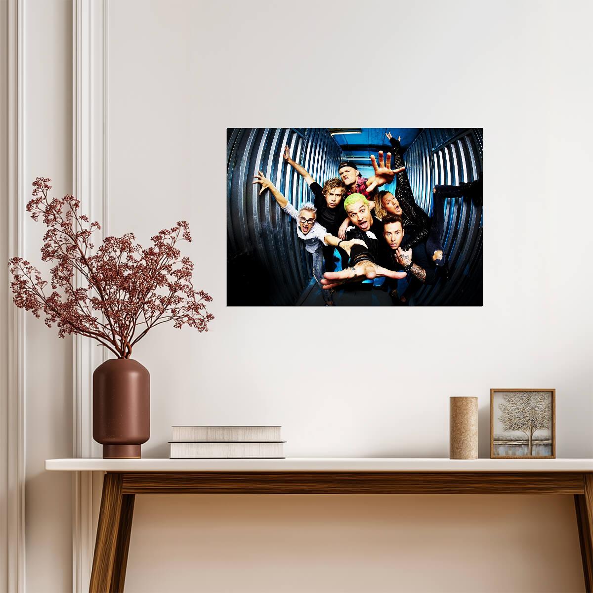 McBusted Wall Art | British Pop Punk Poster - Music Poster