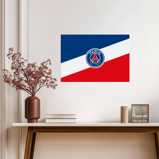 Paris Saint-Germain Logo | French Soccer Club Poster | Gift for PSG Fan - Sports Poster
